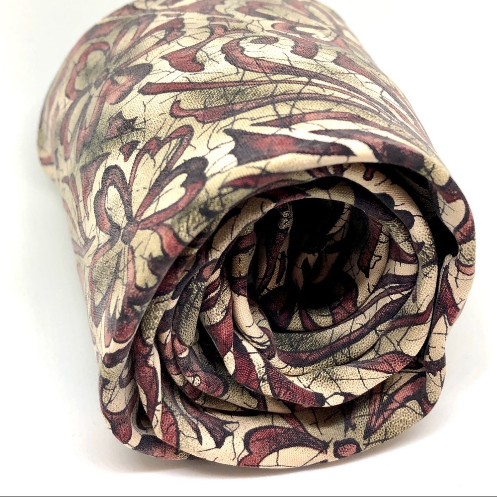 HUNTING HORN J. Riggings Vintage Silk Tie 58 x 4
